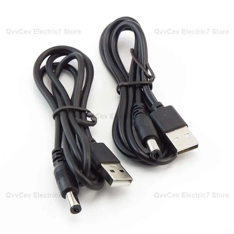 

0.8m USB 2.0 Type A Male to DC Plug Power Connector For Small Electronics Devices usb Extension Cable 5.5*2.1mm 5.5*2.5mm Jack