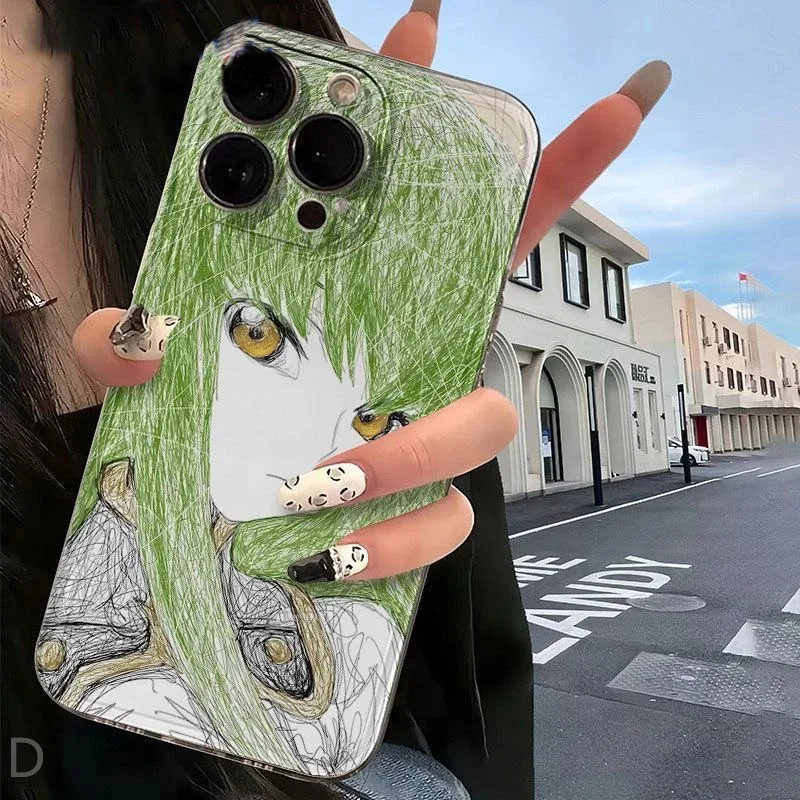 Luxury Code Geass Clear Soft TPU Phone Case