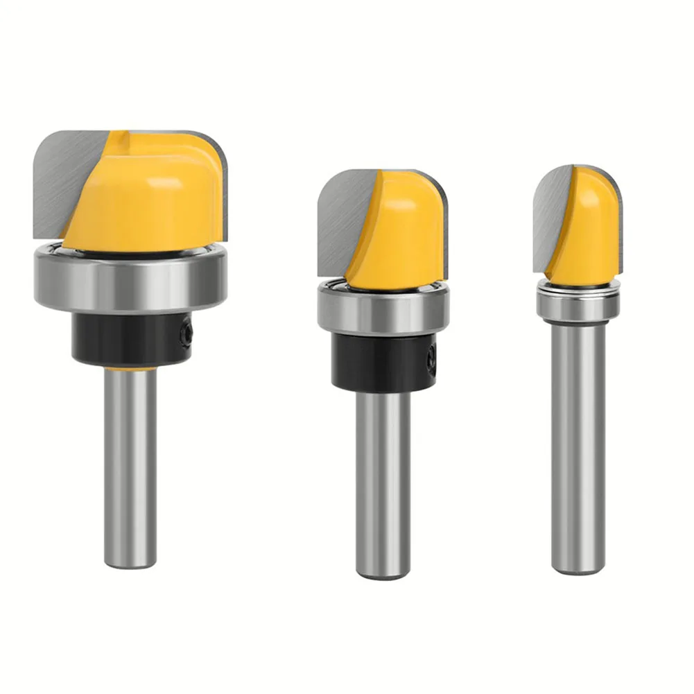 

1PC 8mm Shank Bowl And Tray Router Bit Woodworking Round Nose Milling Cutter Corner Rounding Router Bit For Drawer DIY Making