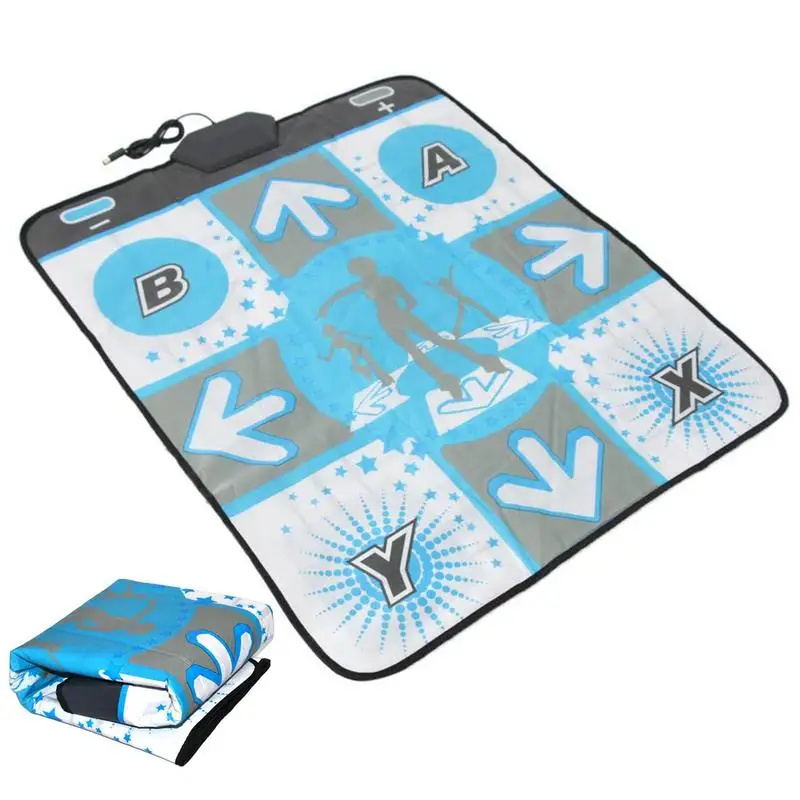 Dance Pad For Kids Dancing Blanket Four-Way Touchpad Electronics Pad Portable Game Blanket Dancing Challenge Rug