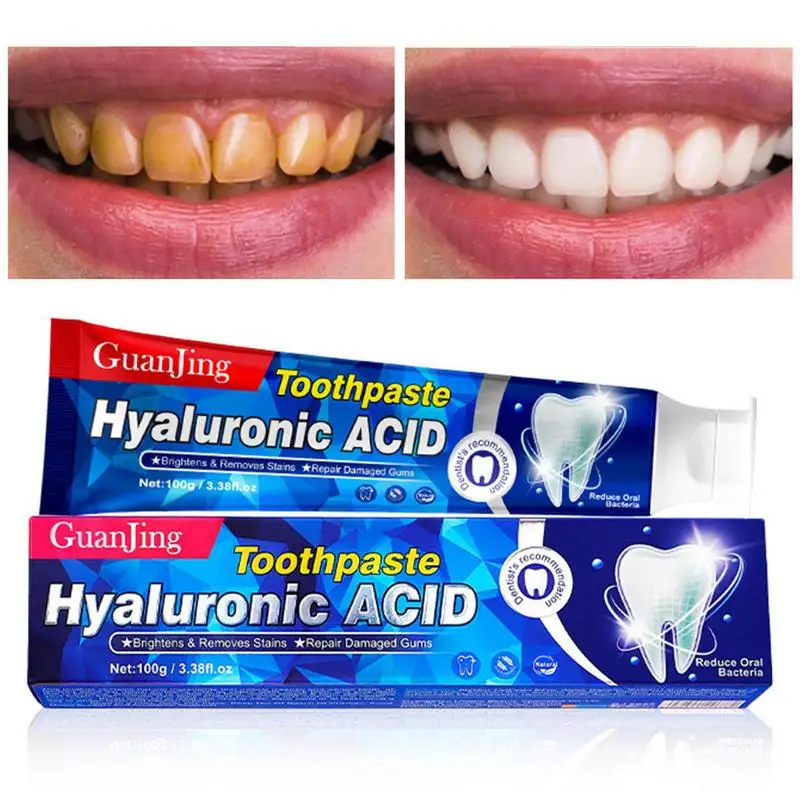 

Gum Repair Toothpaste Whitening Toothpaste Contains Hyaluronic Acid Restorative Toothpaste Relieve Gum And Soft Tissue Problems