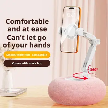 Plush Pillow Phone Holder 1