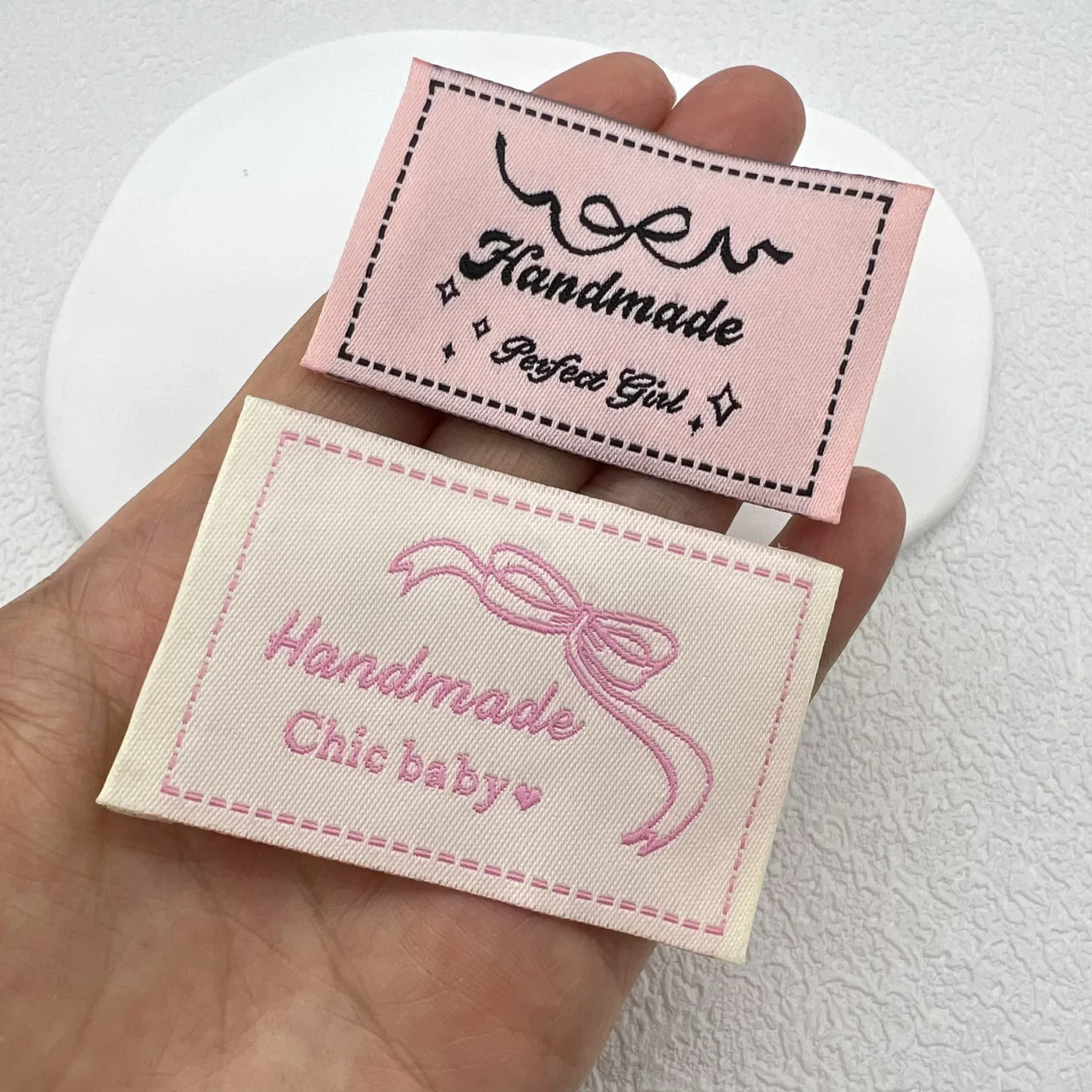 Sewing DIY clothing Weaving mark Handbook label
