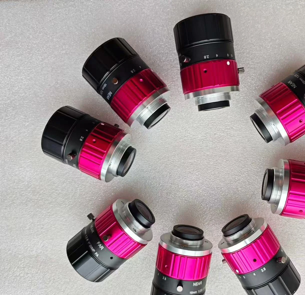 쿨렌스 1인치 센서 20MP C 마운트 산업용 렌즈 50mm 1:2.8 MFA110-H50 FA 렌즈 상태 양호 35mm 25mm 옵션 가능