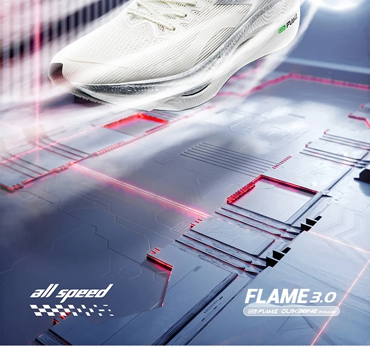 361 Degrees FLAME 3.0 Running Shoes - Side View