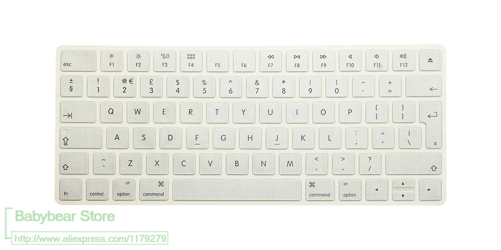 Silikon Tastaturabdeckung Hellrosa Für MacBook Pro 13 Zoll 2016/2017 A1708 Ohne Touch Bar & 12 Zoll A1534 – USA Layout