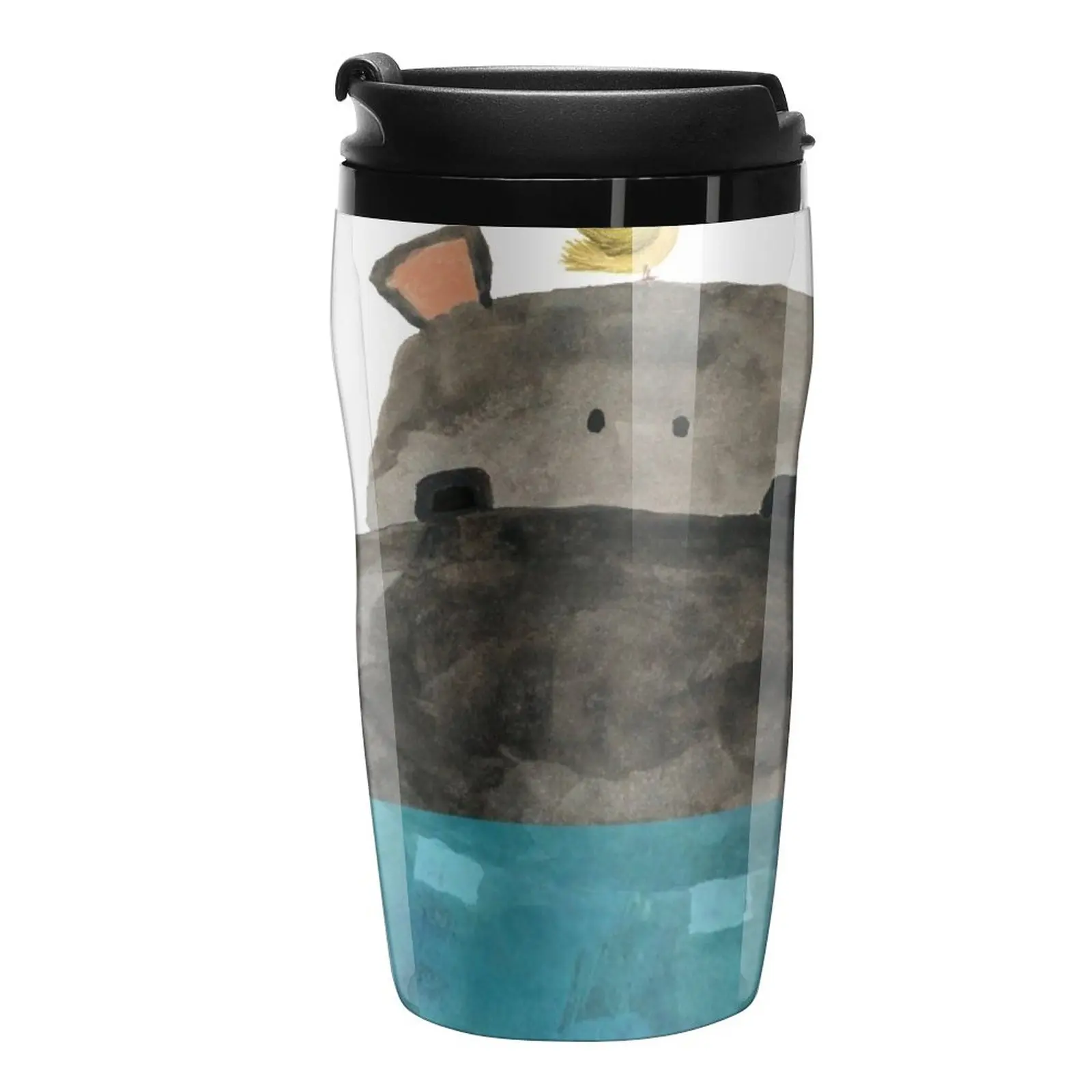 

New Hippo Love Travel Coffee Mug Butterfly Cup Cups Coffee Coffe Cups Cups For Cafe