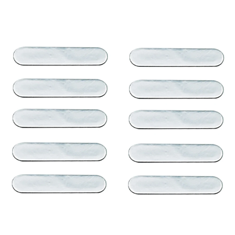 10pcs Professional Club Weighted Lead Tape Self-Adhesive Weighted Lead Sheet Accessories Golfer Training Aids Supplies