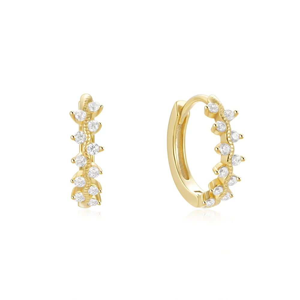 

Женское кольцо с фианитами, из серебра 100% пробы