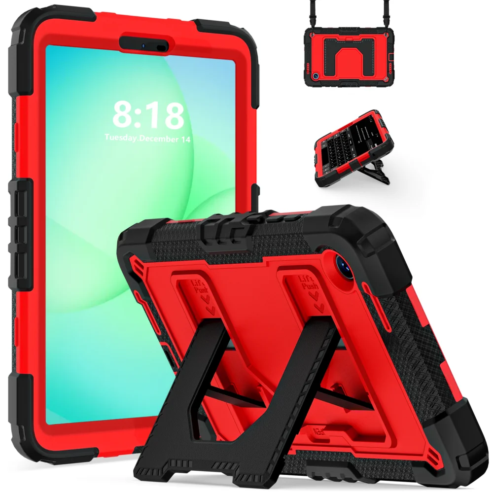Rugged Armor Heavy Duty Shockproof Tablet Case with Stand, 8.7