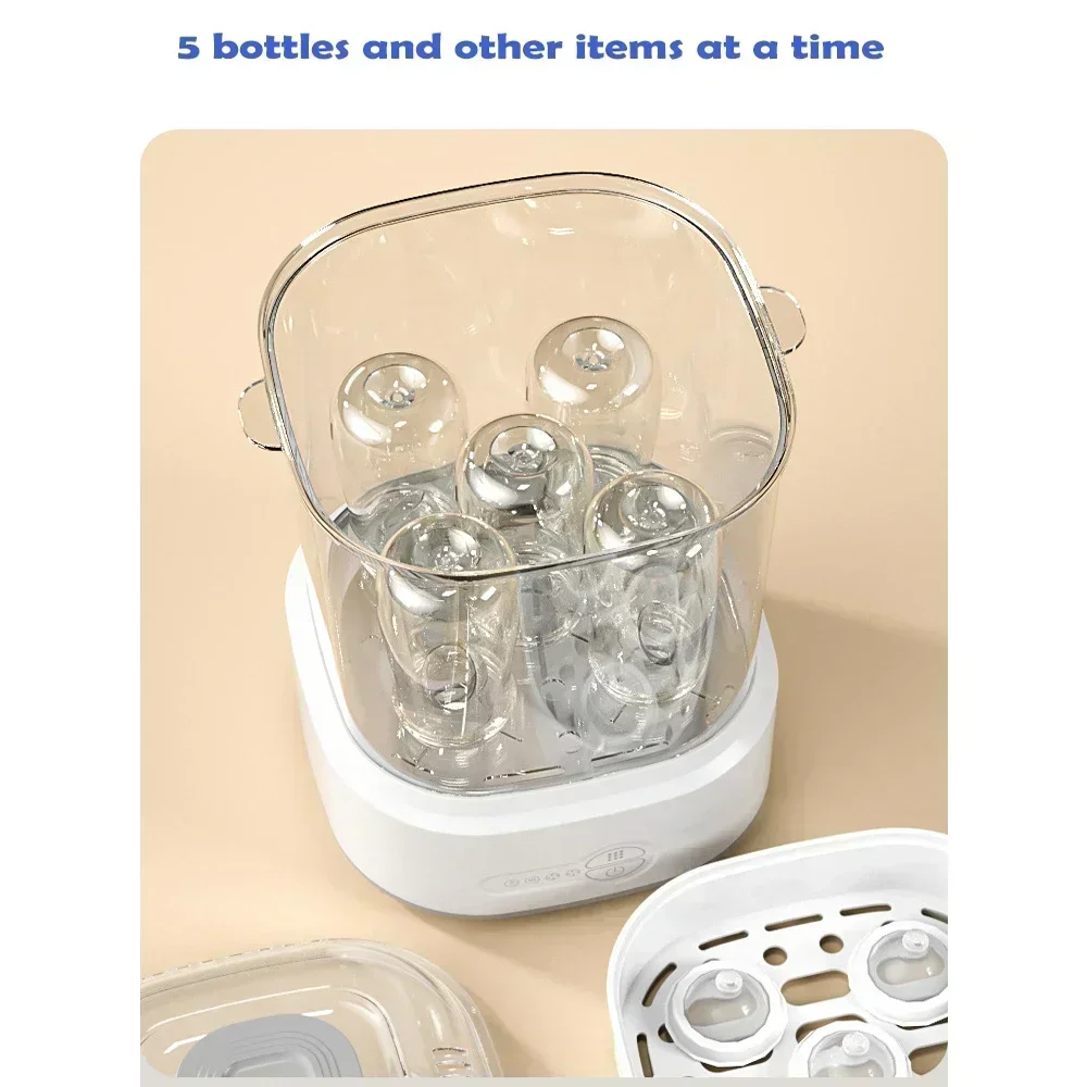 Bottle Sterilizer and Dryer Compact Electric Steam Bottle Sterilizer