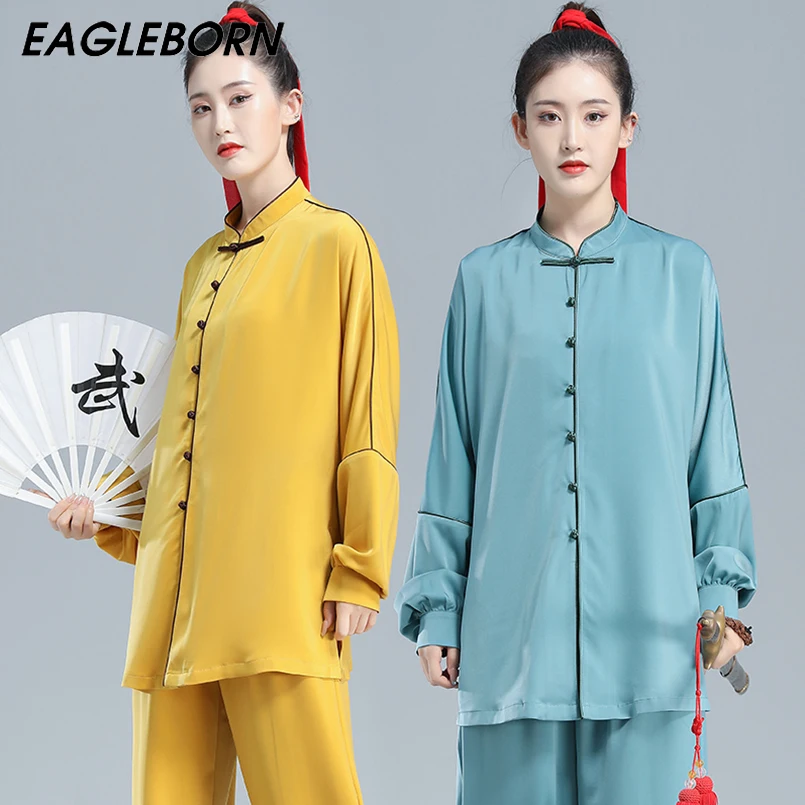

New Tai Chi Uniforms for Men Women High-quality Uniforms Spring Autumn Tai Chi Suits Traditional Chinese Clothing for Women Set