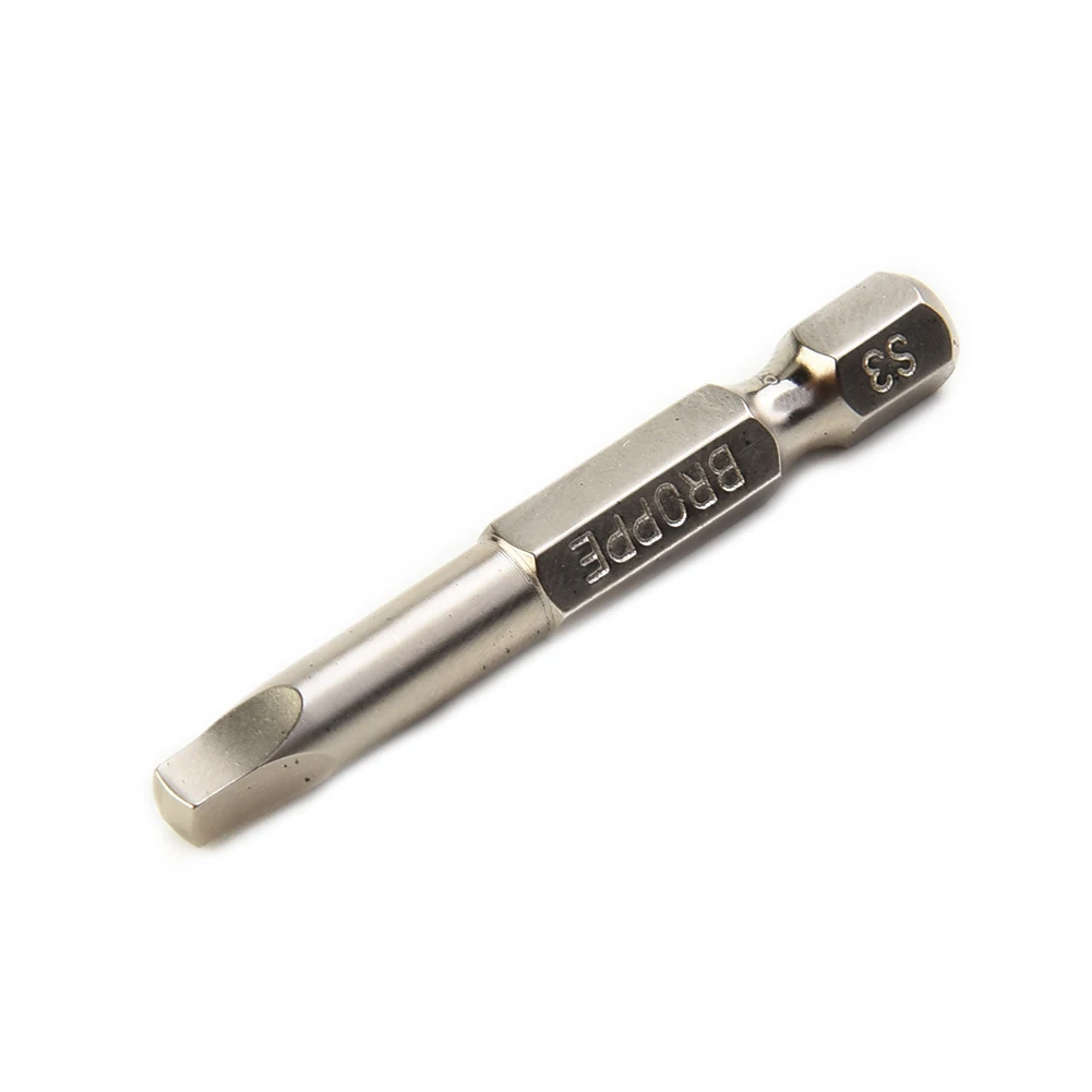 

1/3 PCS 50mm Electric Driver Bits Magnetic Square Head Screwdriver Bit S1-S3 For Electric Screwdrivers Hand Tool Sets