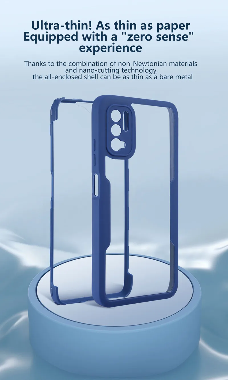 360 Full Body Cover For Xiaomi 11 Lite 5G NE 12 11T Poco X3 X4 Pro Double Clear Case Redmi Note 11S 10 11 Pro 9T 9AT 9C _voghion.com