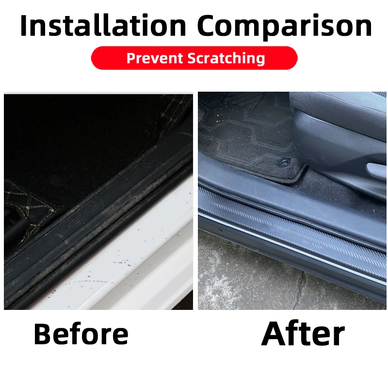 For Toyota Rav 4 Rav4 2013 2014 2015 Rav4 Car Door Protect Decorate Stickers Car Accessories