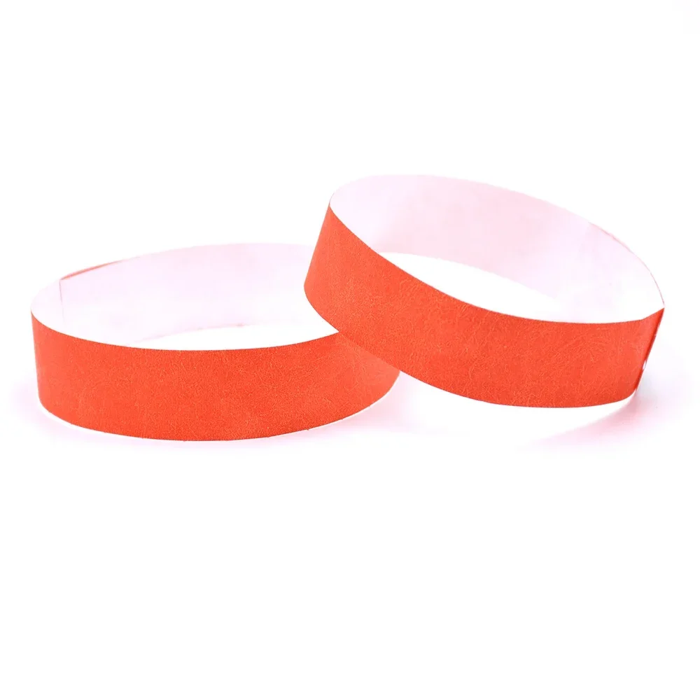

Disposable DuPont paper bracelet identification waterproof tamper-proof children's playground swimming pool wrist band tickets