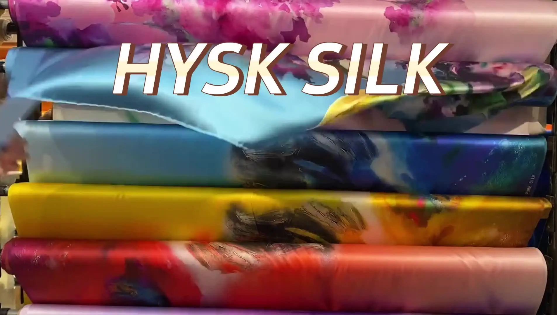 Шелковая ткань HYSK E2945
