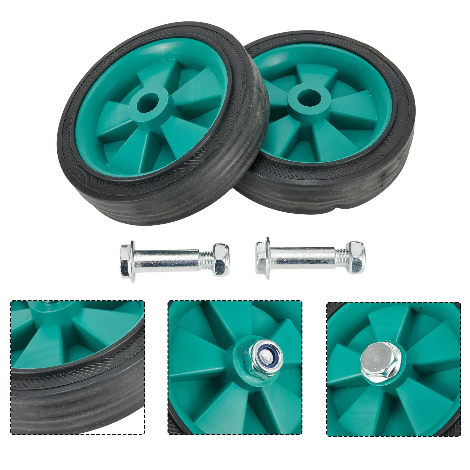 Replacement Caster Caster Wheels Air Tool Fittings For Air Compressors For Oil-free Machines Green Air Compressor Caster Wheels 5