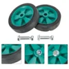 Replacement Caster Caster Wheels Air Tool Fittings For Air Compressors For Oil-free Machines Green Air Compressor Caster Wheels 5