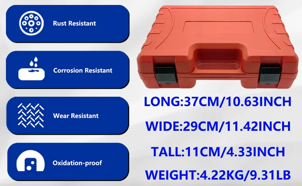 Nockenwellen-Zahnriemen-Ausrichtungswerkzeug, geeignet für Volvo S80, XC90 T6 Modelle sowie Land Rover Freelander 2 3.2L, 3.0T. – Detail 5