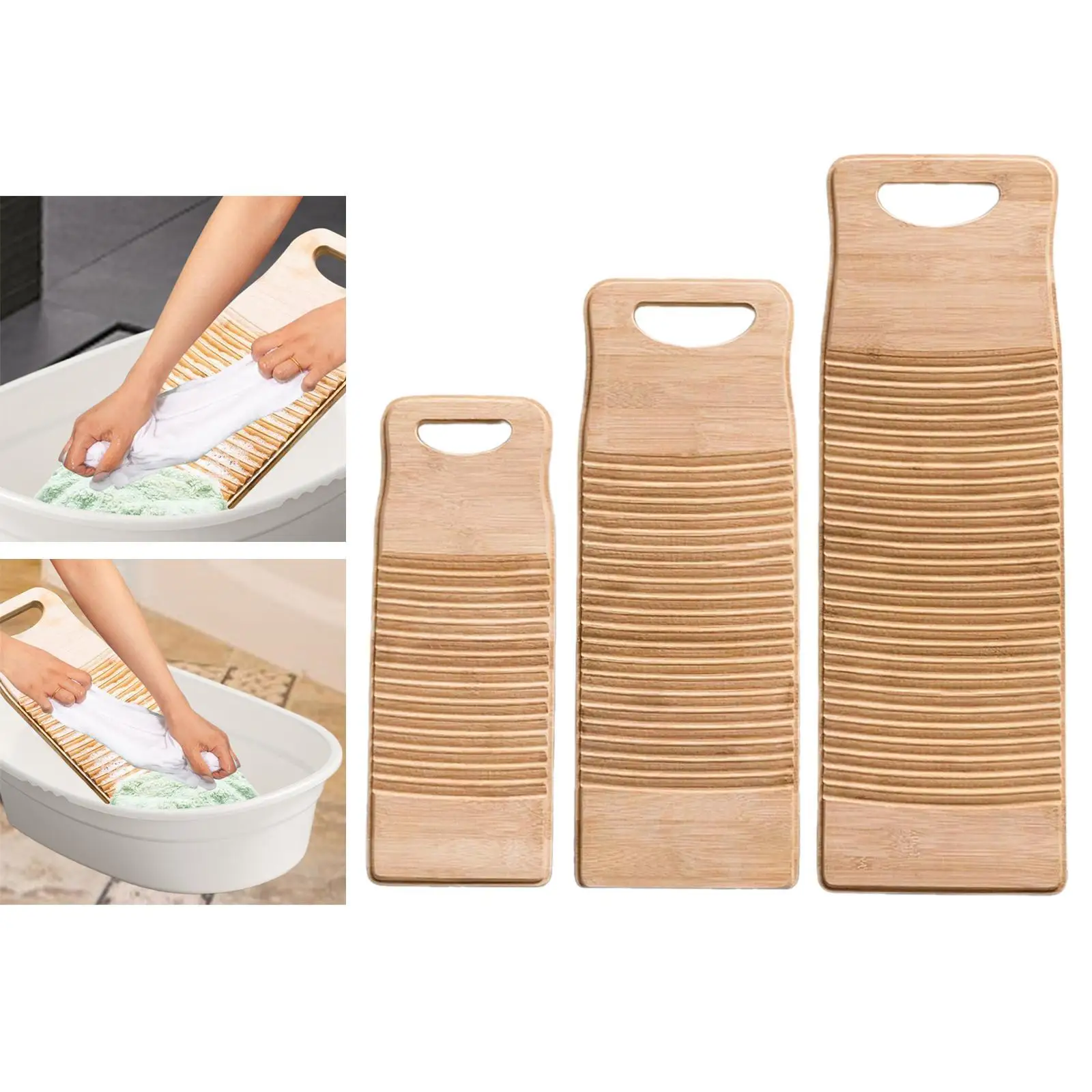 Rectangle Washboard Anti Slip Hand Wash Board for School Underwear Laundry