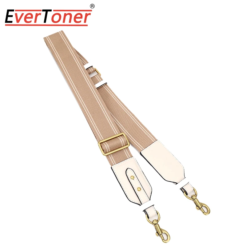 EverToner For COACH-BEAT Saddle Bag Adjustable Replacement Wide Shoulder  Strap Canvas Splicing Leather Bag Accessories - AliExpress