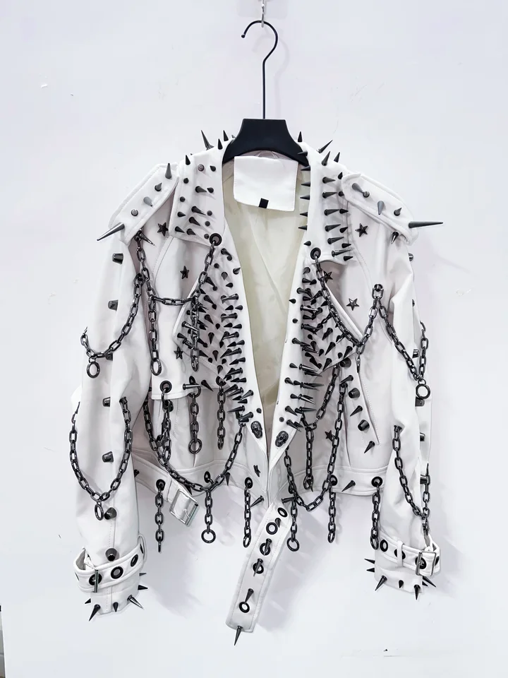 ジャケット・アウター 00s archive skull velourjacket grungeY2K 00s