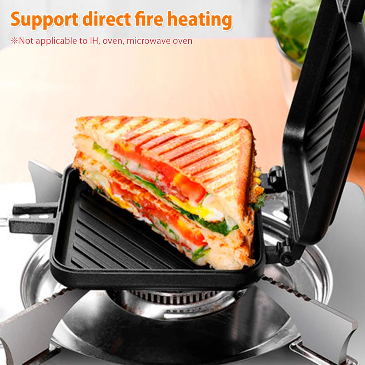 Camping Toastie Maker Double Side Non-Stick Sandwich Toastie