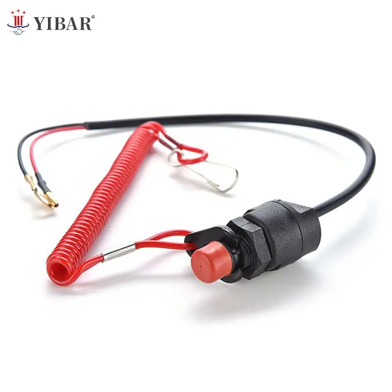 

Boat Outboard Engine Motor Kill Stop Switch Safety Tether Lanyard Motorcycle Accessories Motorcycle Switches