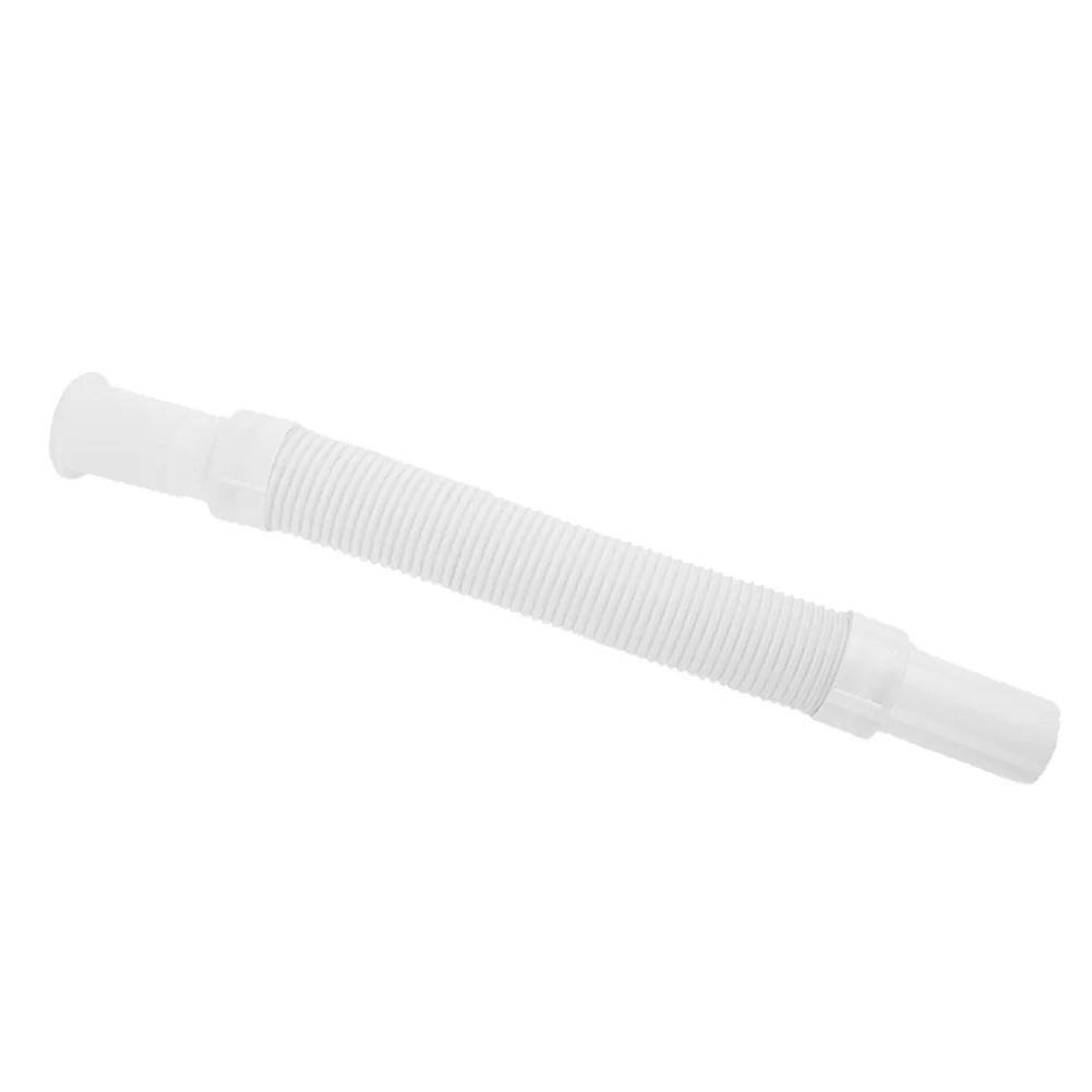 

Premium Quality Flexible Waste Pipe Trap Connector With Stainless Steel Wire For Bathroom Basin Shower And Kitchen Sink