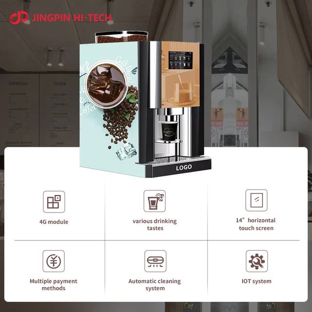 The JINGPIN Fully Automatic Coffee Machine is the answer to all your coffee desires.