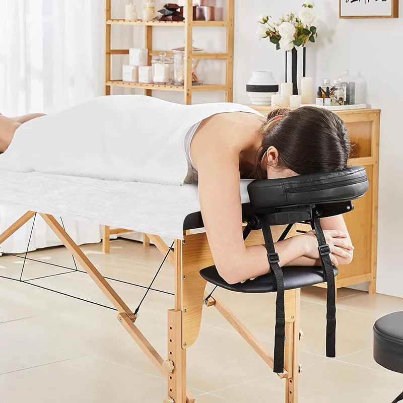 100pcs Disposable White Sheets Salon Massage Table Cover Breathable Non-woven Spa Tattoo Supply Travel Hotel Anti-dirty Bedsheet 3