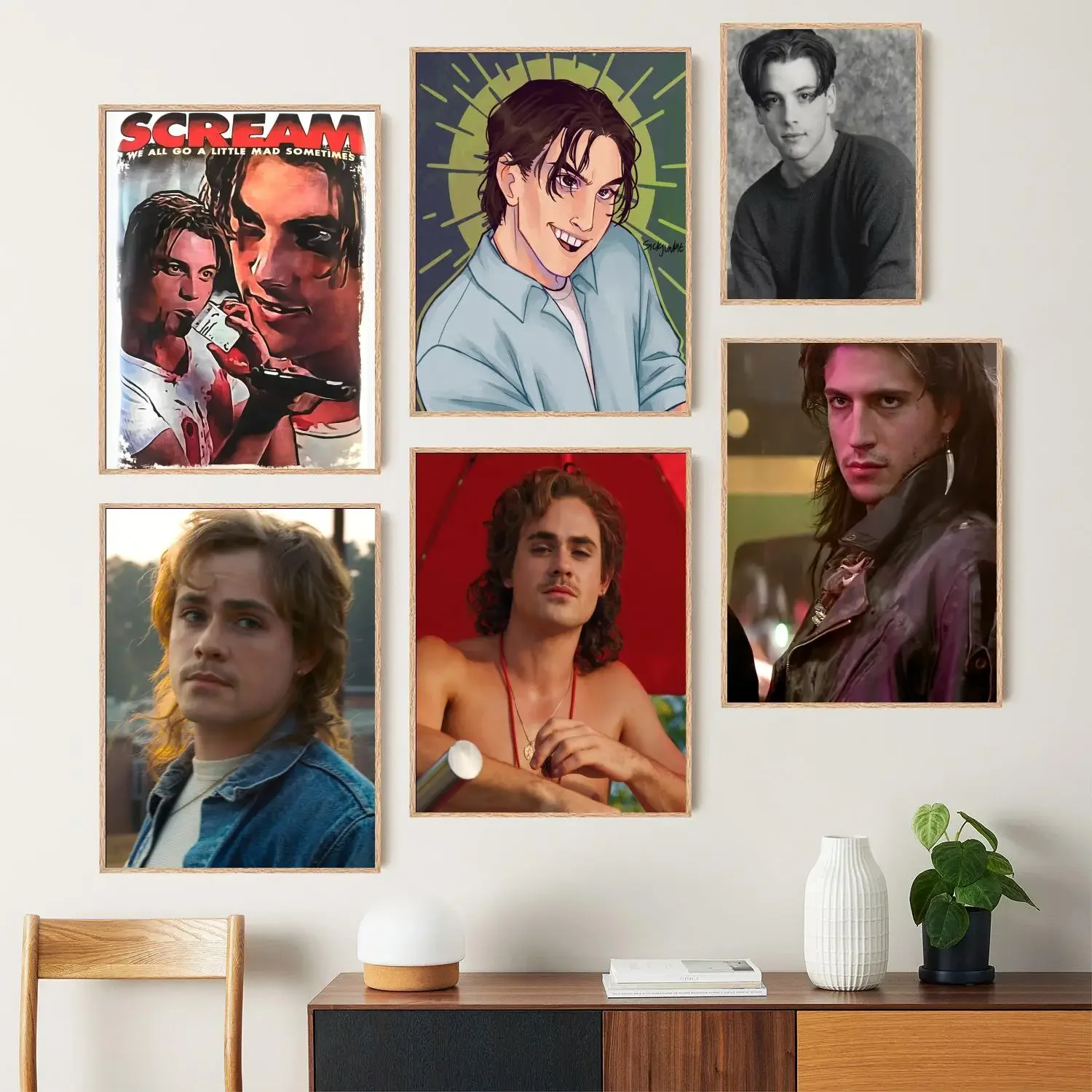 Billy Loomis Poster Prints Canvas Painting Wall Art Poster Per Modern Family Living Room Home Decor