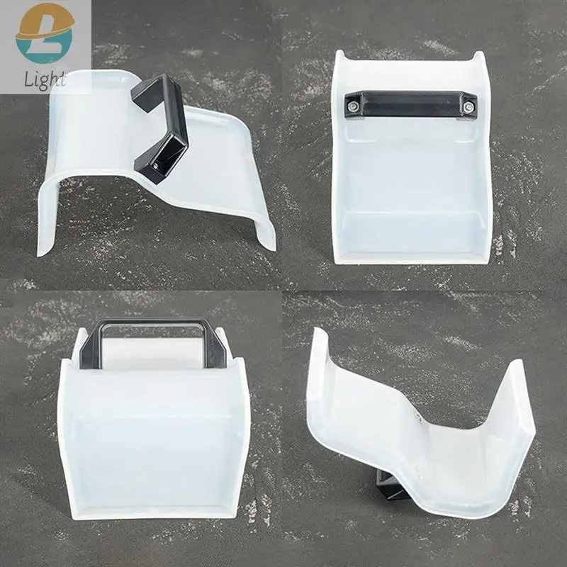 DIY 모델링 토양 석고 콘크리트 주걱 모양 고정 클립 금형 도구