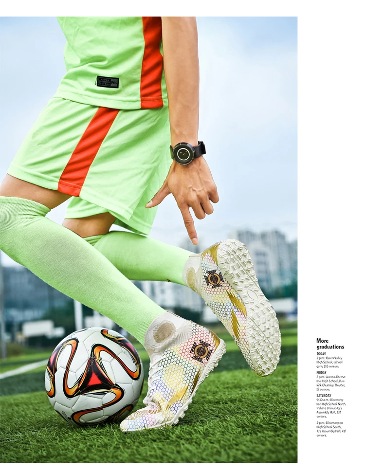 35-46 Scarpe per bambini professionali Uomo Scarpe da calcio per futsal Scarpe da ginnastica sportive Tacchetti da calcio per bambini_voghion.com