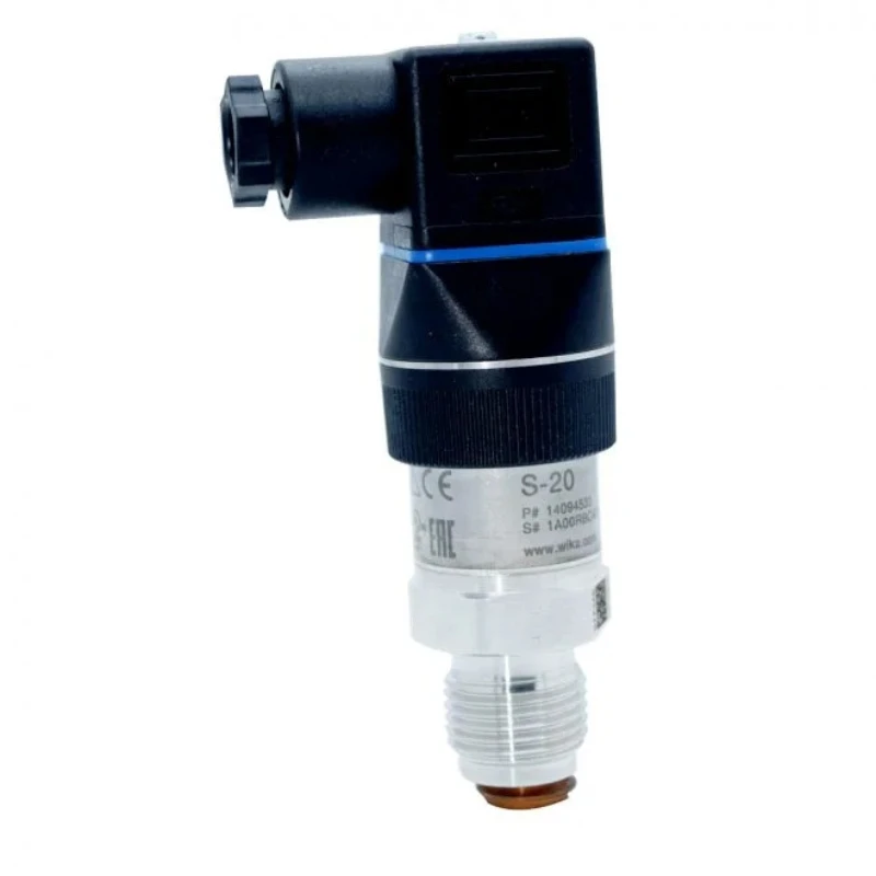 

S-20 Superior pressure transmitter ranges from (0-0.4 to 0-1,600) bar with DIN 175301-803 angular connector