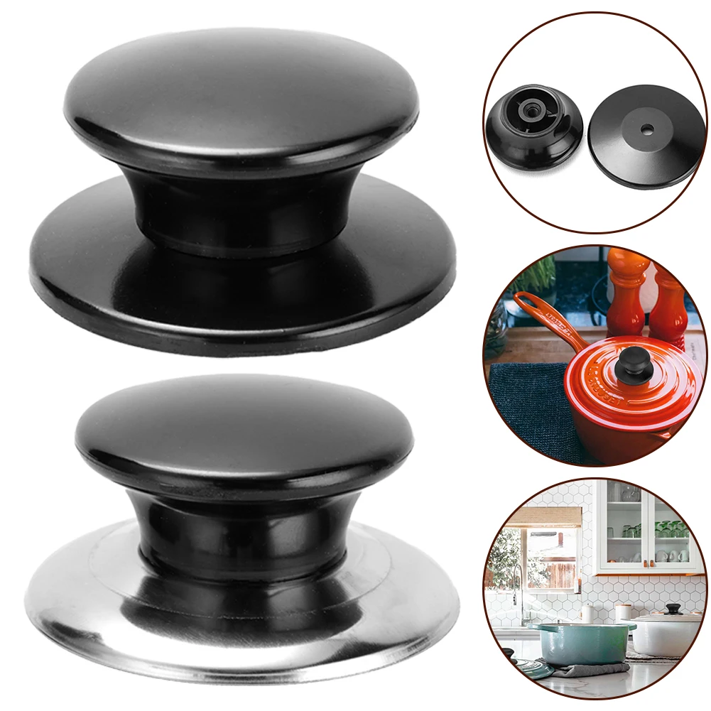 3pcs Durable Replacement Kitchen Cookware Pot Lid Knob Handle Set For Universal Cookware Parts Kitchen Cookware Fixing Handle