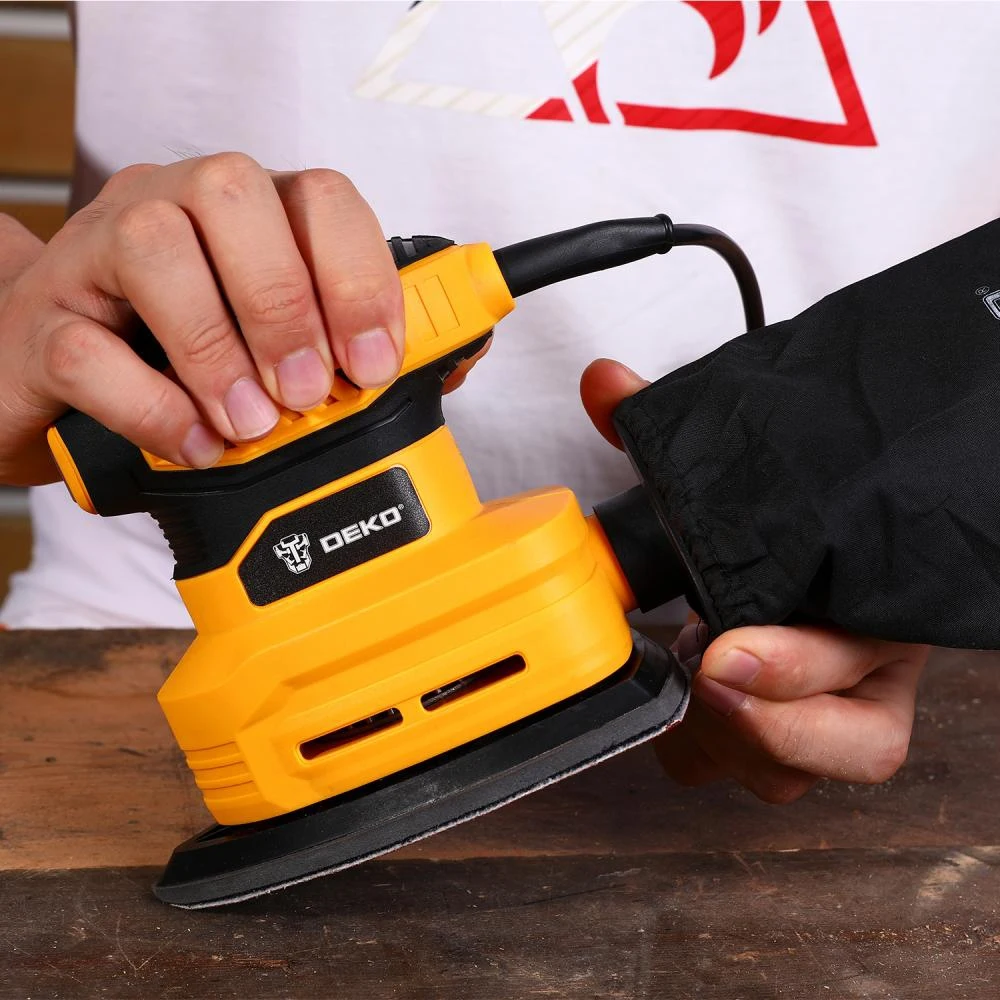 Вибрационная шлифовальная машина Deko DKS200 200 Вт 13000 50 Гц Электрон