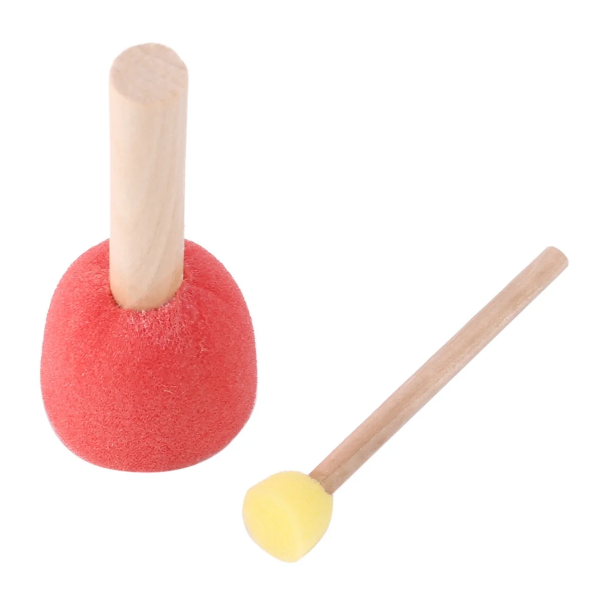 폼 바운서 모음, 스펀지 페인팅 스티플러 세트, 폼 브러시 값 Pack-1.5cm, 2cm, 3cm, 4cm, 24 pkg