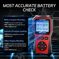 2026 KONNWEI KW330 Car OBD2 Fault Scanner Engine Battery Test  Fault Code Clear Real-Time Data Professional OBD Inspection Tool - Image 2