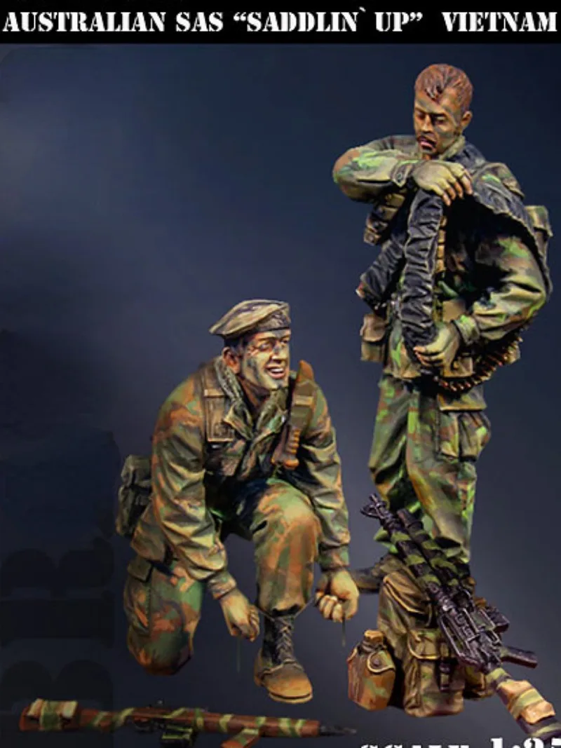 オーストラリア　兵隊人形 1/35 Scale Resin Figure Model Kit Australian Special Forces