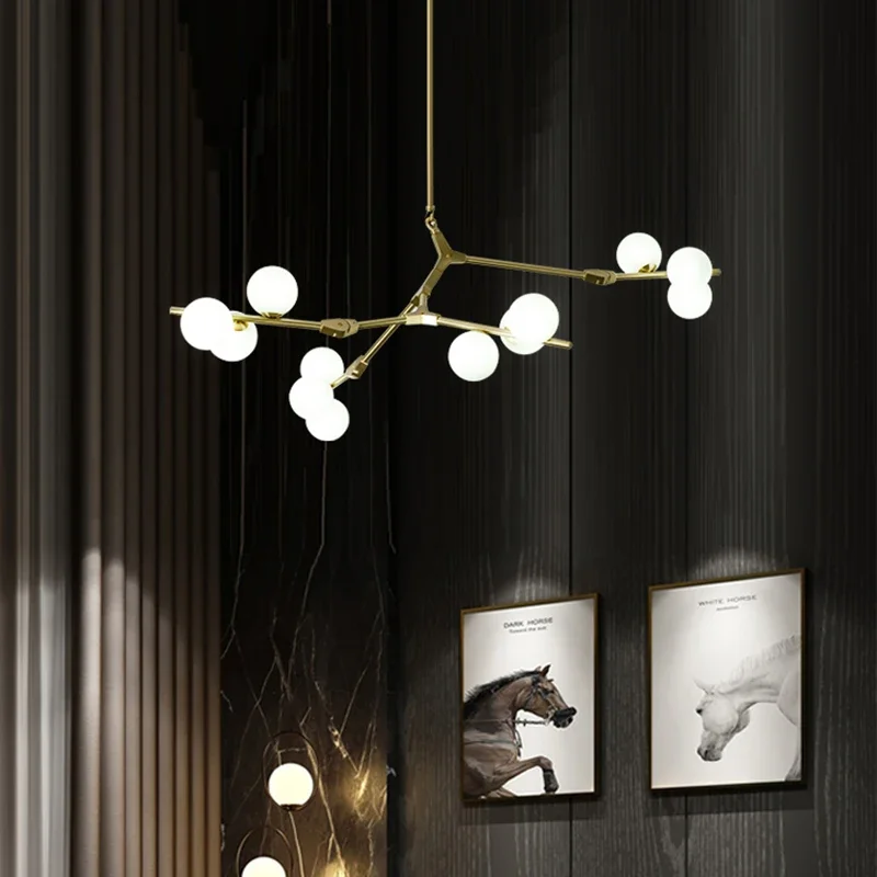 

LED Art chandelier Living Room Decoration Nordic Home Decoration Restaurant Chandelier, Indoor Lighting Decoration Furniture