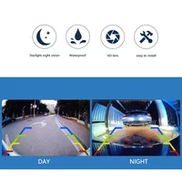 Caméra de recul SMARTOUR pour voiture, vision nocturne 1080P, moniteur de stationnement automatique, CCD étanche, objectif fisheye HD 170 degrés 5