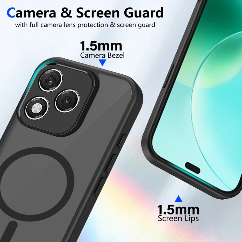Magsafe Soft Border Translucent Phone Case
