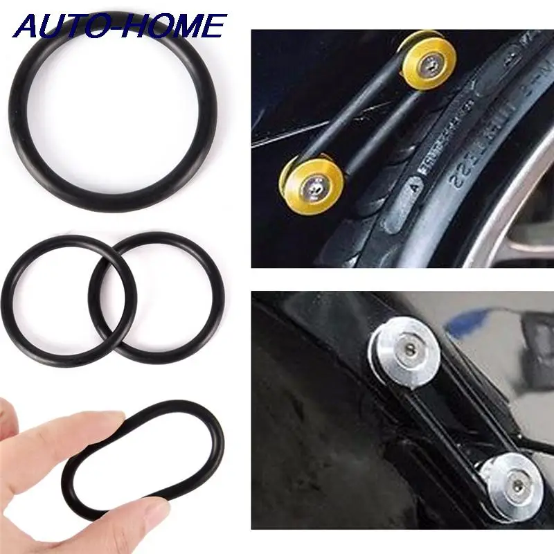 4pcs Bumper Fender Quick Release Fasteners Replacement Rubber Bands O-Rings - Foto 6