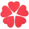 5pcs 100 Sheets Heart Shaped Message NoteMorandi Sticky Notes Self-Adhesive Memo Pad Index Stickers School Office Stationery 1
