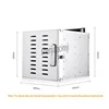 NEW LT-01 Fruit Drying Machine 6-Layers Stainless Steel Food Dehydrator Home Electric Fruit Vegetable Meat Herbs Food Dryer 220V 4