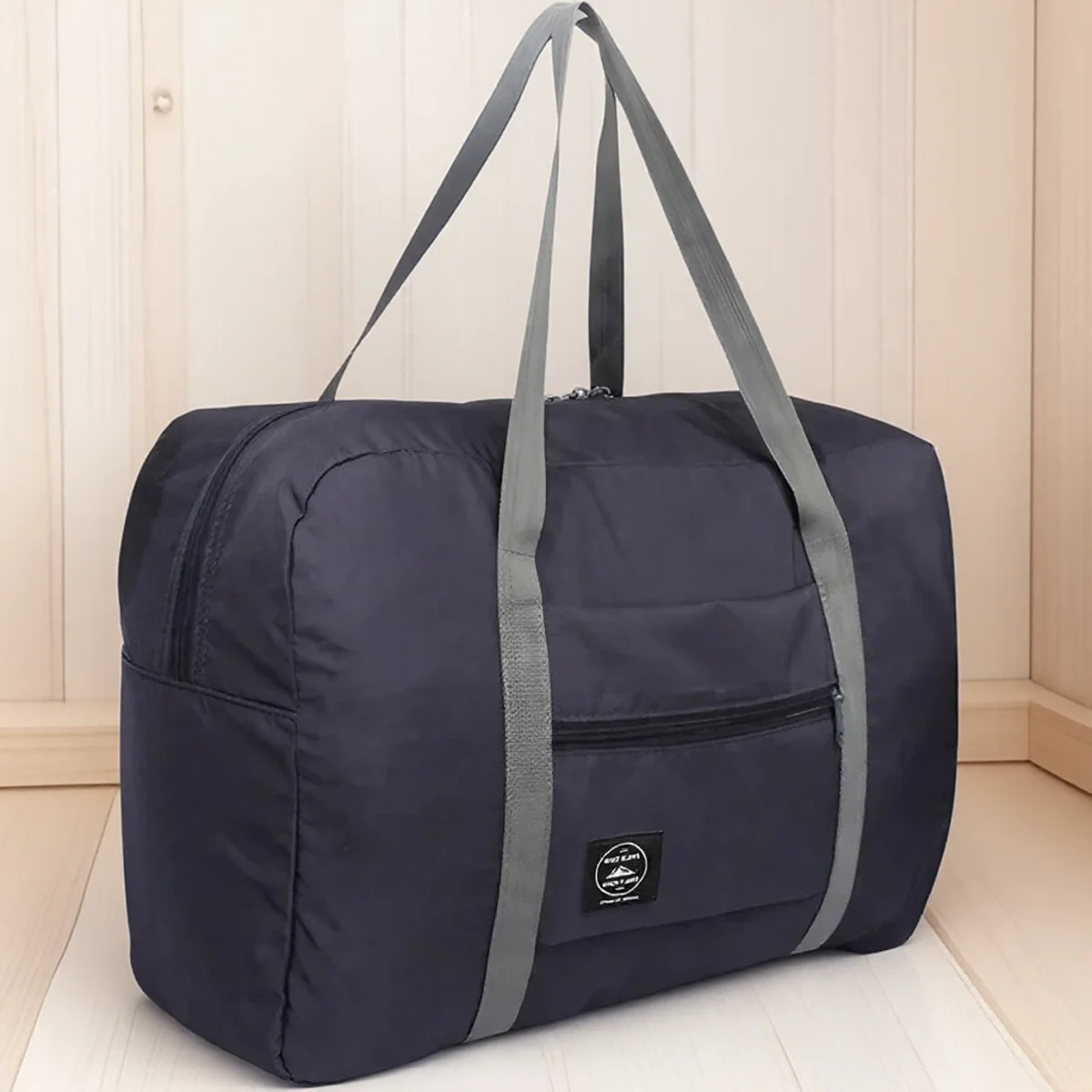 Wasserdichte, faltbare Reisetasche, 20–35 l, leichtes Weekender-Gepäck mit hoher Kapazität für Männer und Frauen, Schwarz, Blau, Rot, Grün, Rosa
