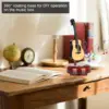 Creative Music Box Violin Guitar With Rotating Musical Base Classical Music Box Mini Replica Instrument Crafts Great Gift 4