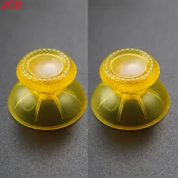 Enhanced 3D Analog Thumbstick Caps Replacement (Transparent yellow)
